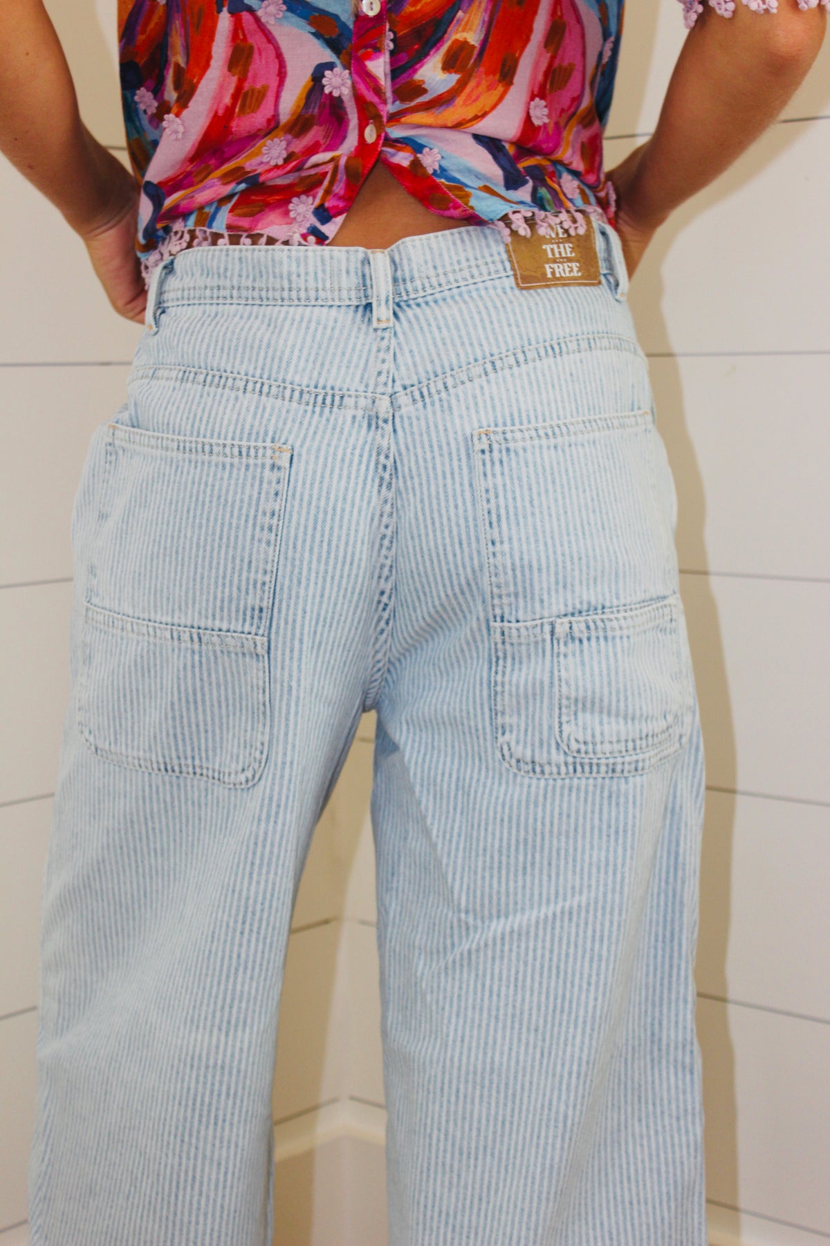 Free People | Striped Jeans, 29
