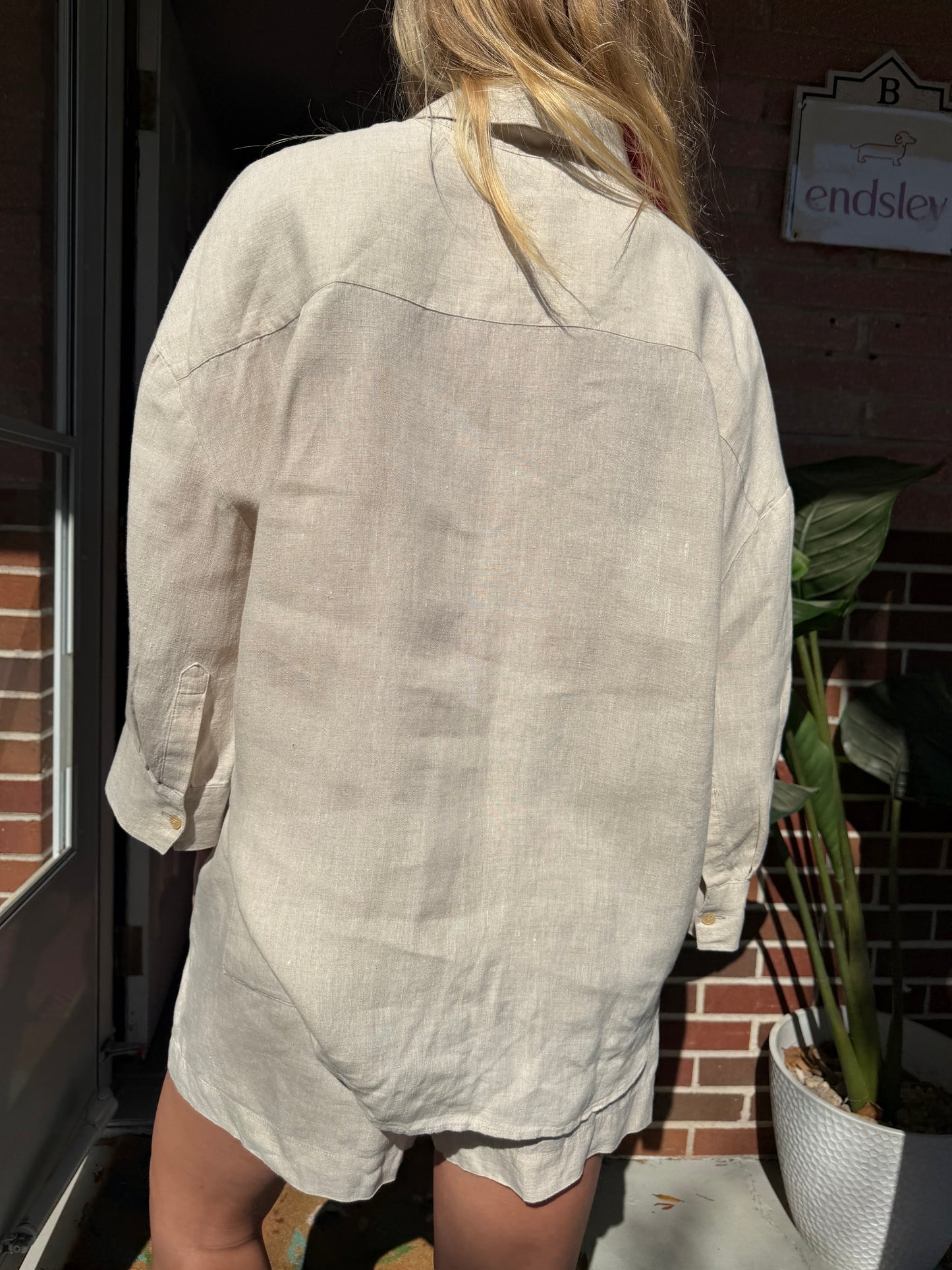 Jenni Kayne | Linen Logan Set, M