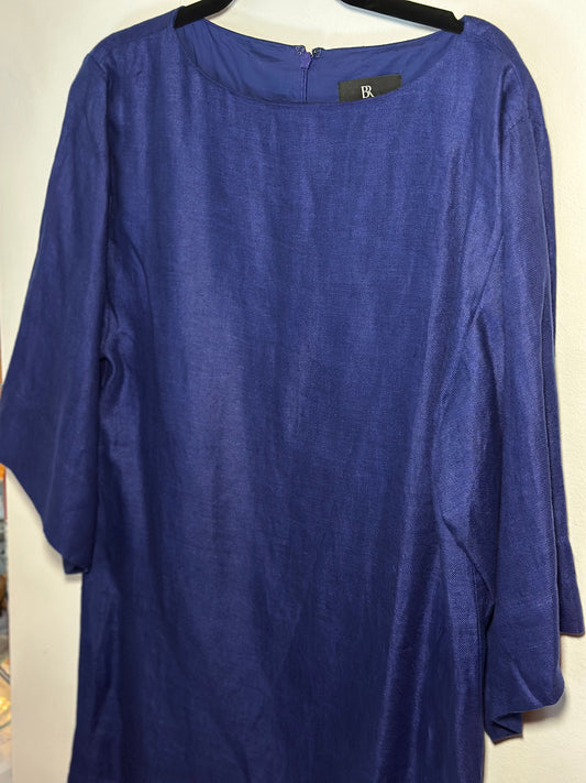 Banana Republic | Royal Blue Linen Dress
