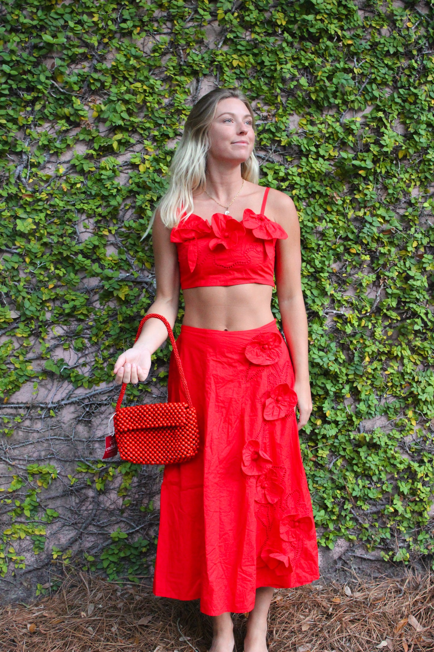 Maeve  | Fiona Wood Beaded Shoulder Bag