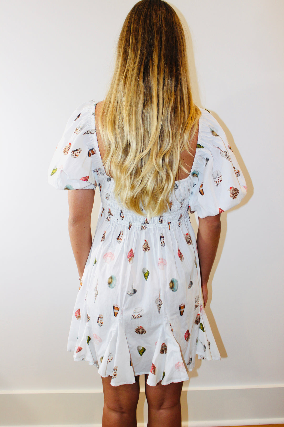 Palm Noosa | Shell Print Mini Dress, 10