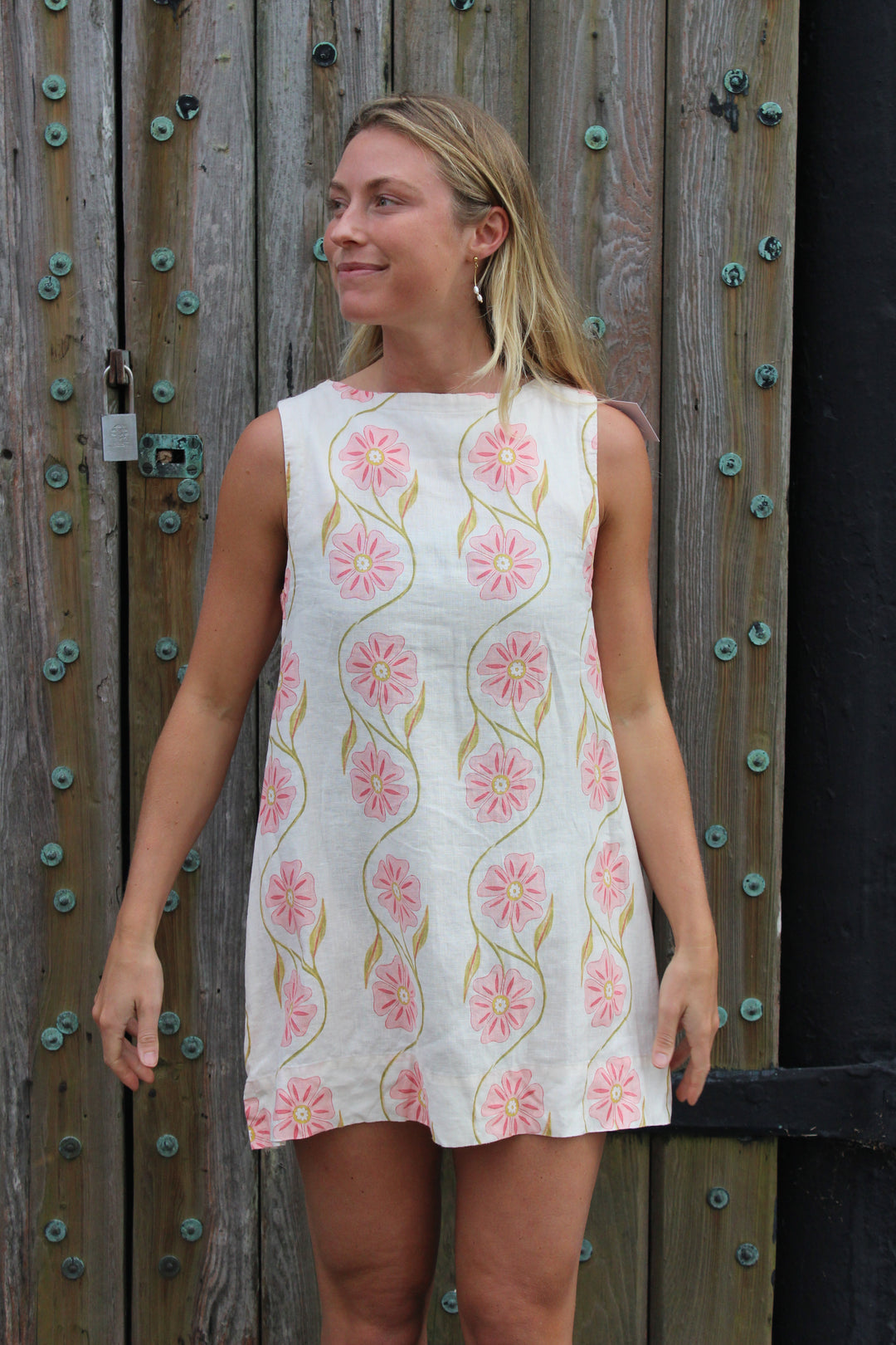 Vrg Girl  | Sleeveless Floral Mini Dress, S