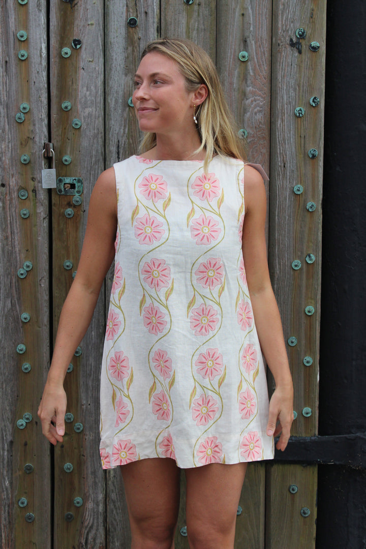 Vrg Girl  | Sleeveless Floral Mini Dress, S