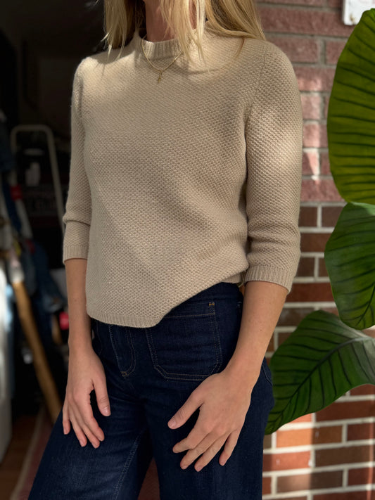 Zara | Knit Cashmere Sweater, M