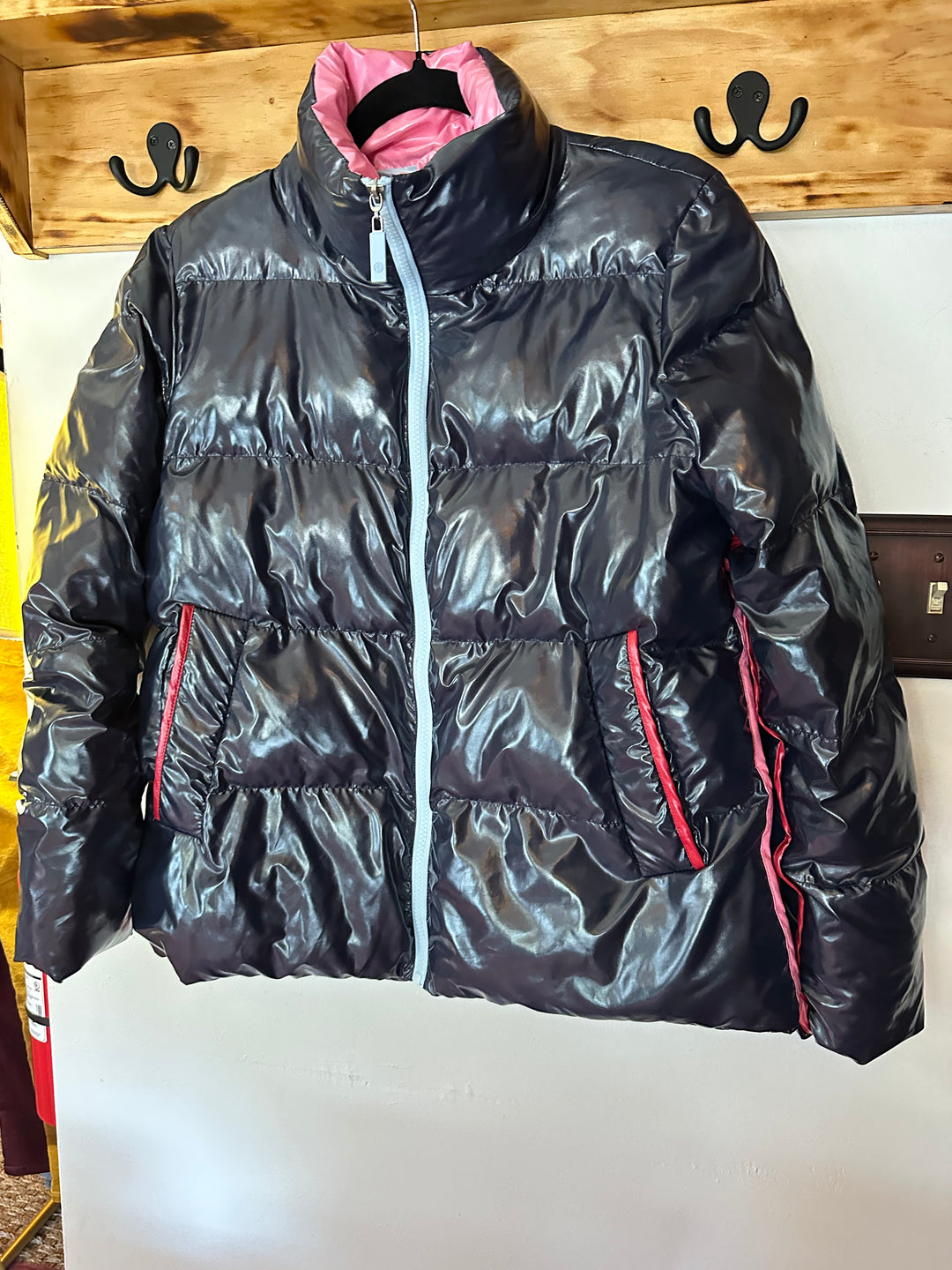 Navy Addison Bay Everyday Puffer Jacket, XS