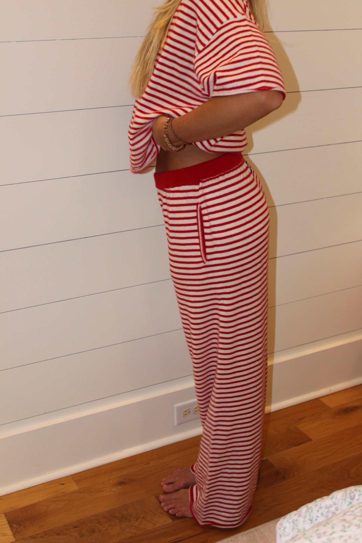 Daily Drills | Striped Cashmere 3 Piece Set, M/L