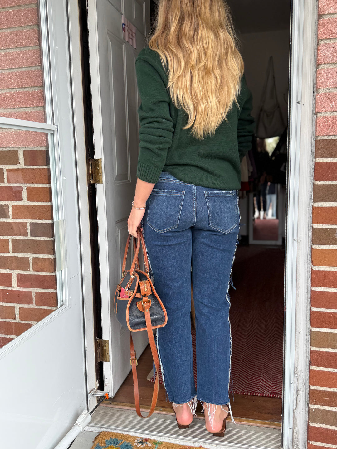 Liverpool | Textured Denim Jeans, 6/28