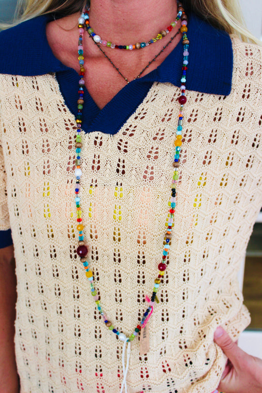 Natural Life | Colorful Bead Necklace