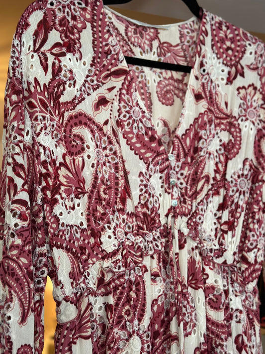 ZARA | Floral Maxi Dress