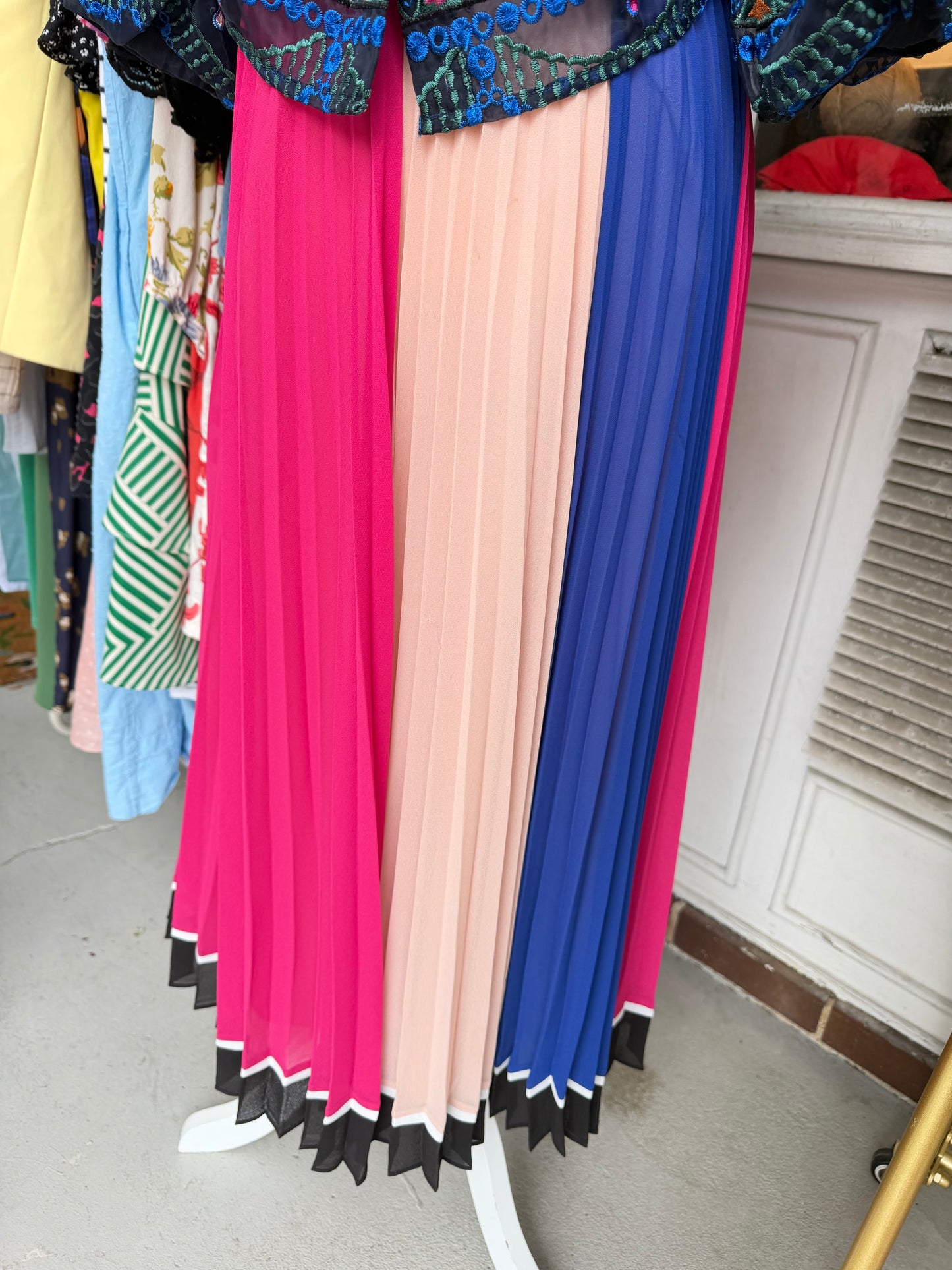 Self-Portrait | Pleated Midi Skirt, 6