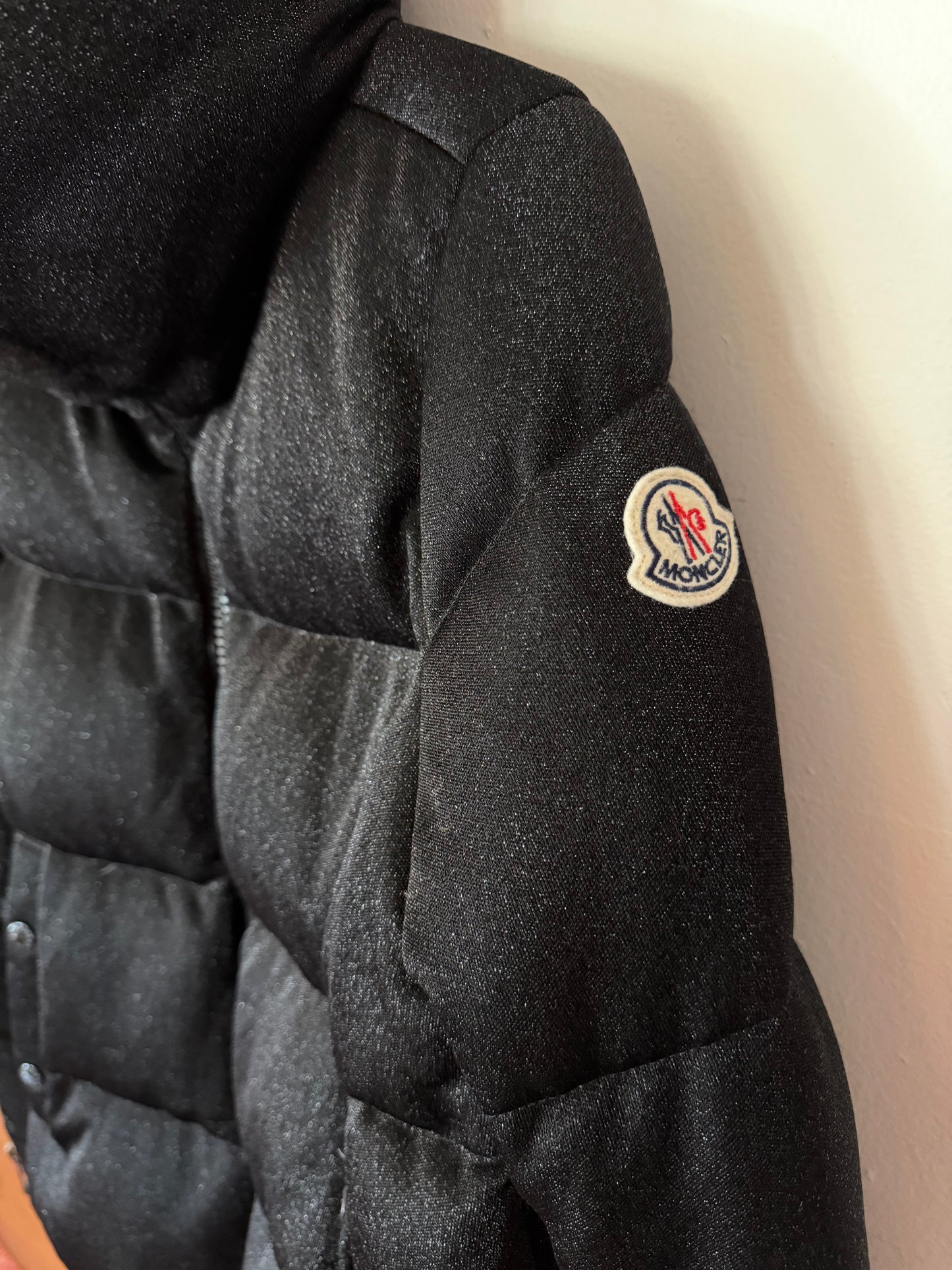 Moncler | Bandama Giubbotto Glitter Down Puffer Jacket