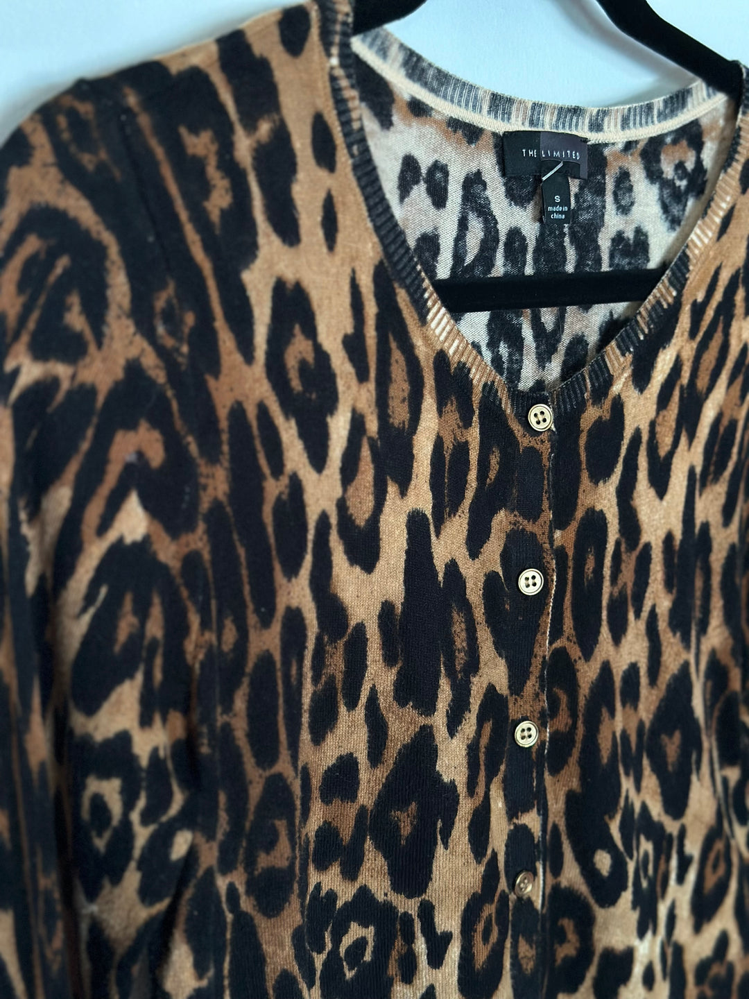 The Limited | Lightweight Leopard Cardigan