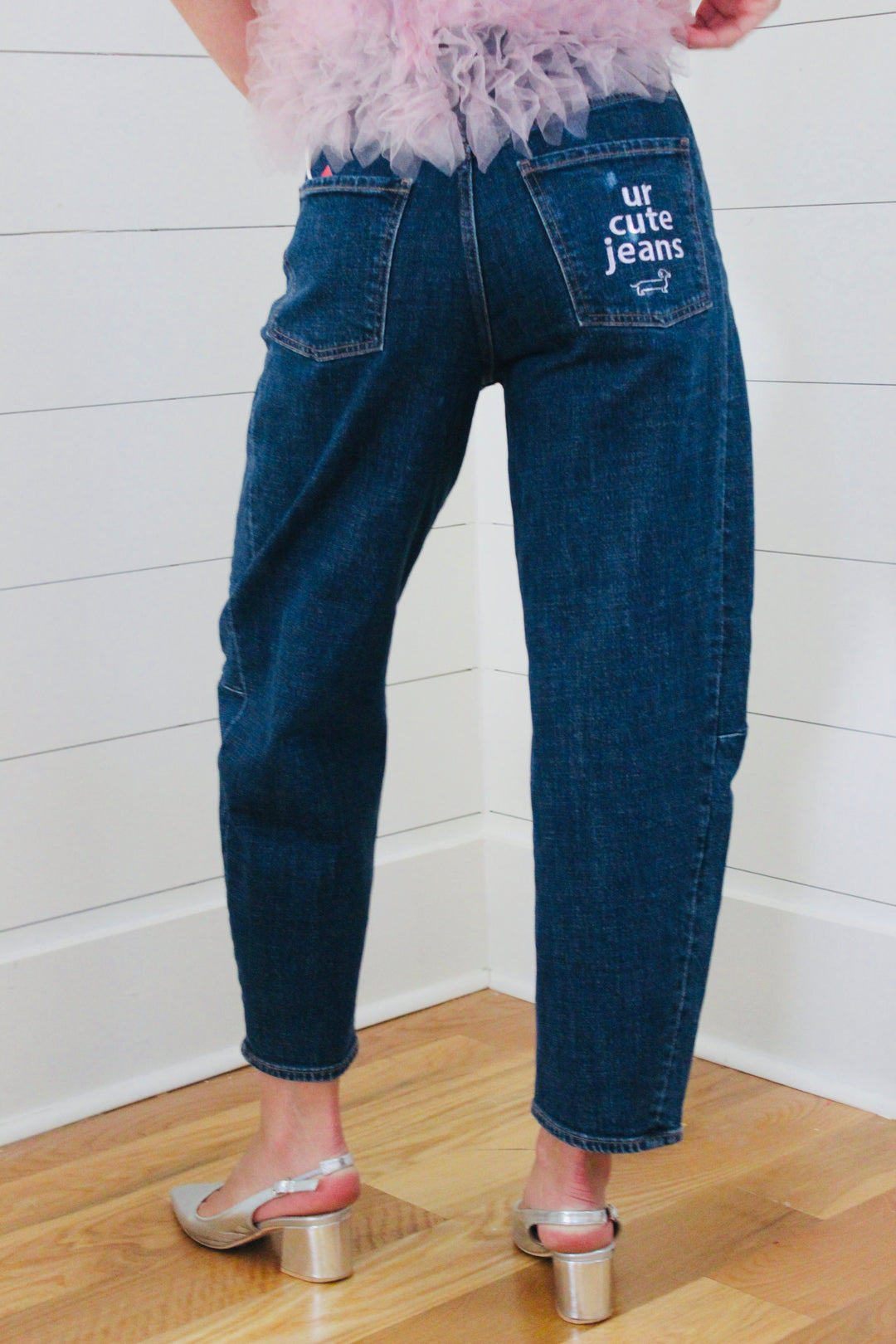 Endsley | "Ur Cute Jeans" Barrel Jeans, 4