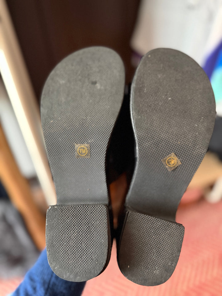 Matisse x Anthropologie | Black Platform Slide