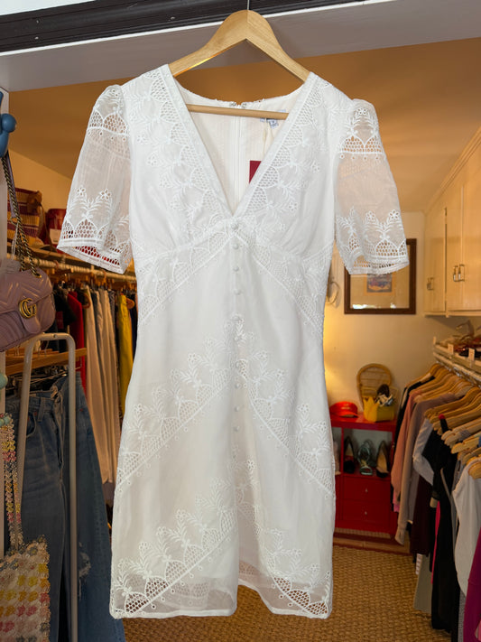 Minuet | Detailed Midi Dress, S