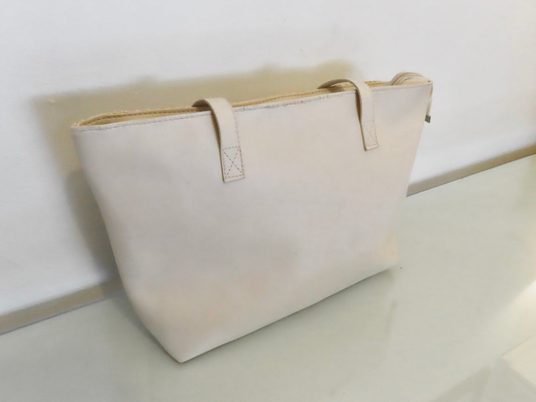 Medium Rattan Beach Bag