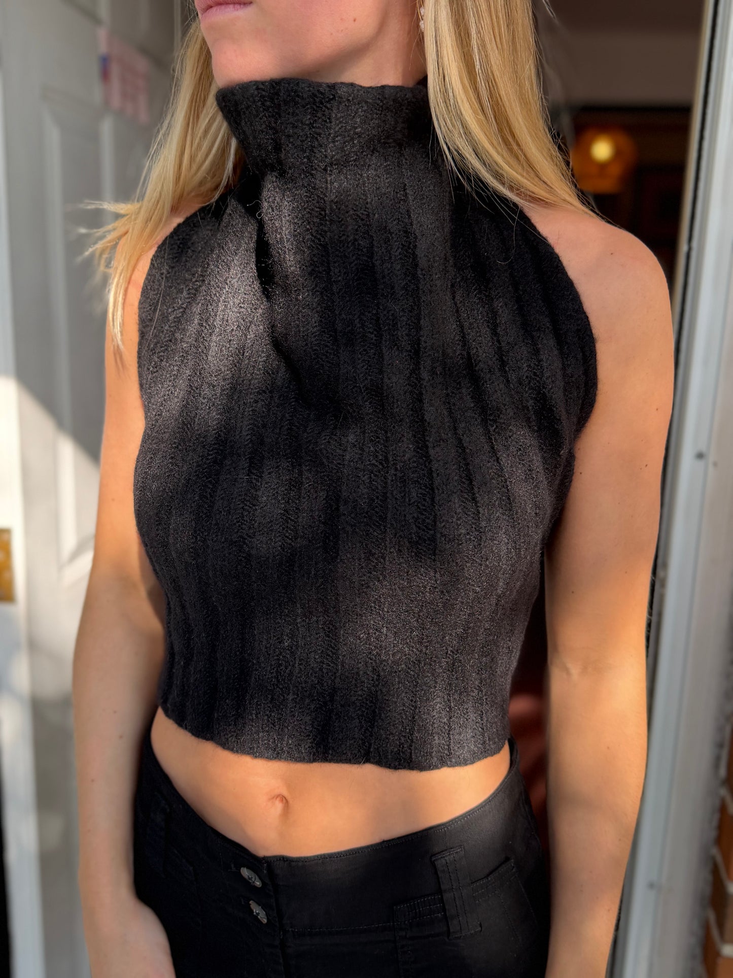 Dolce & Gabbana  | Wool, Halter Top, 42 (S/M)