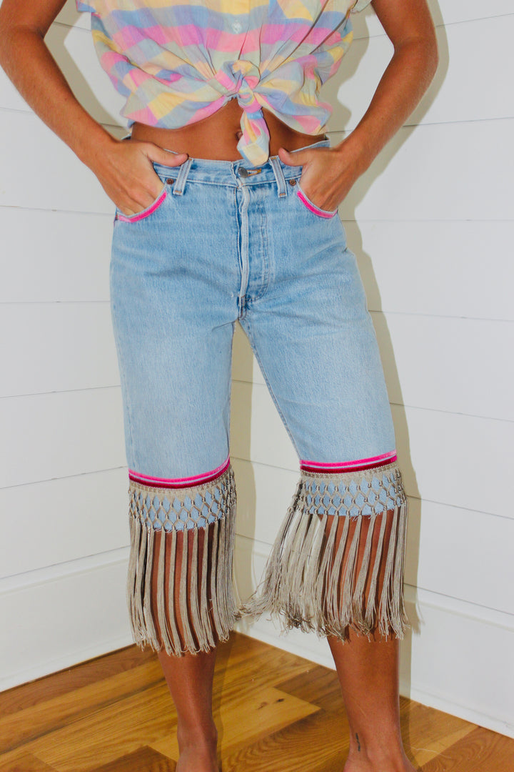 Levi | Fringe Shorts, S