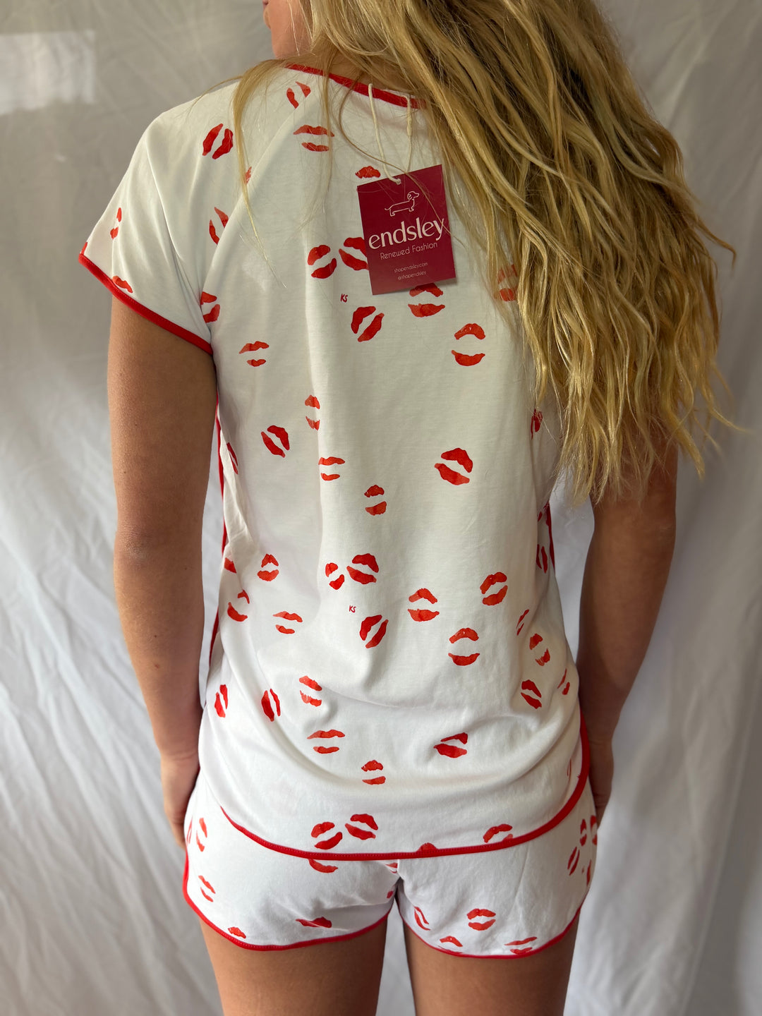 Kate Schelter x LAKE | Kisses Pajama Set, S