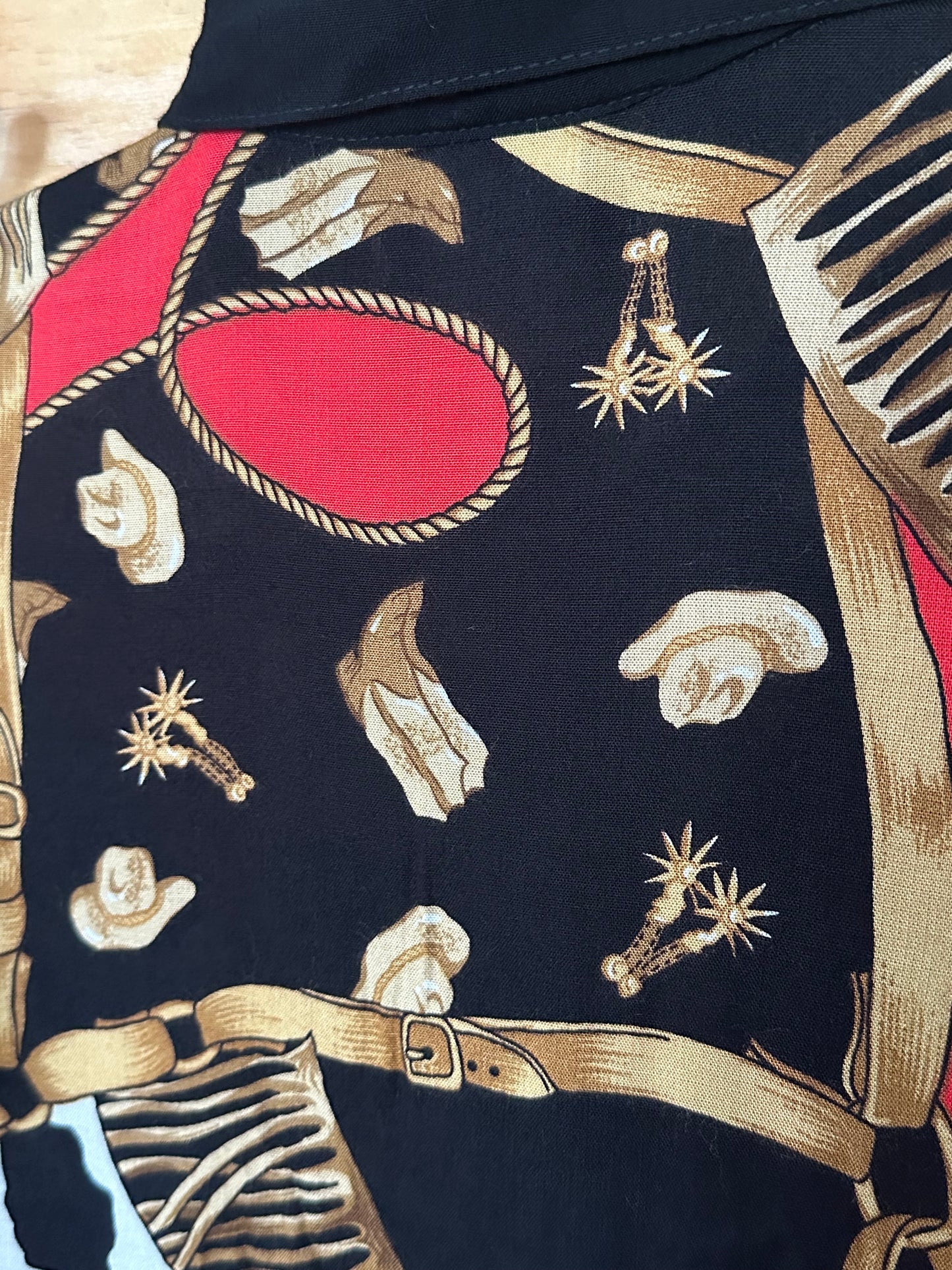 Susan Graver | Vintage Western Print Top