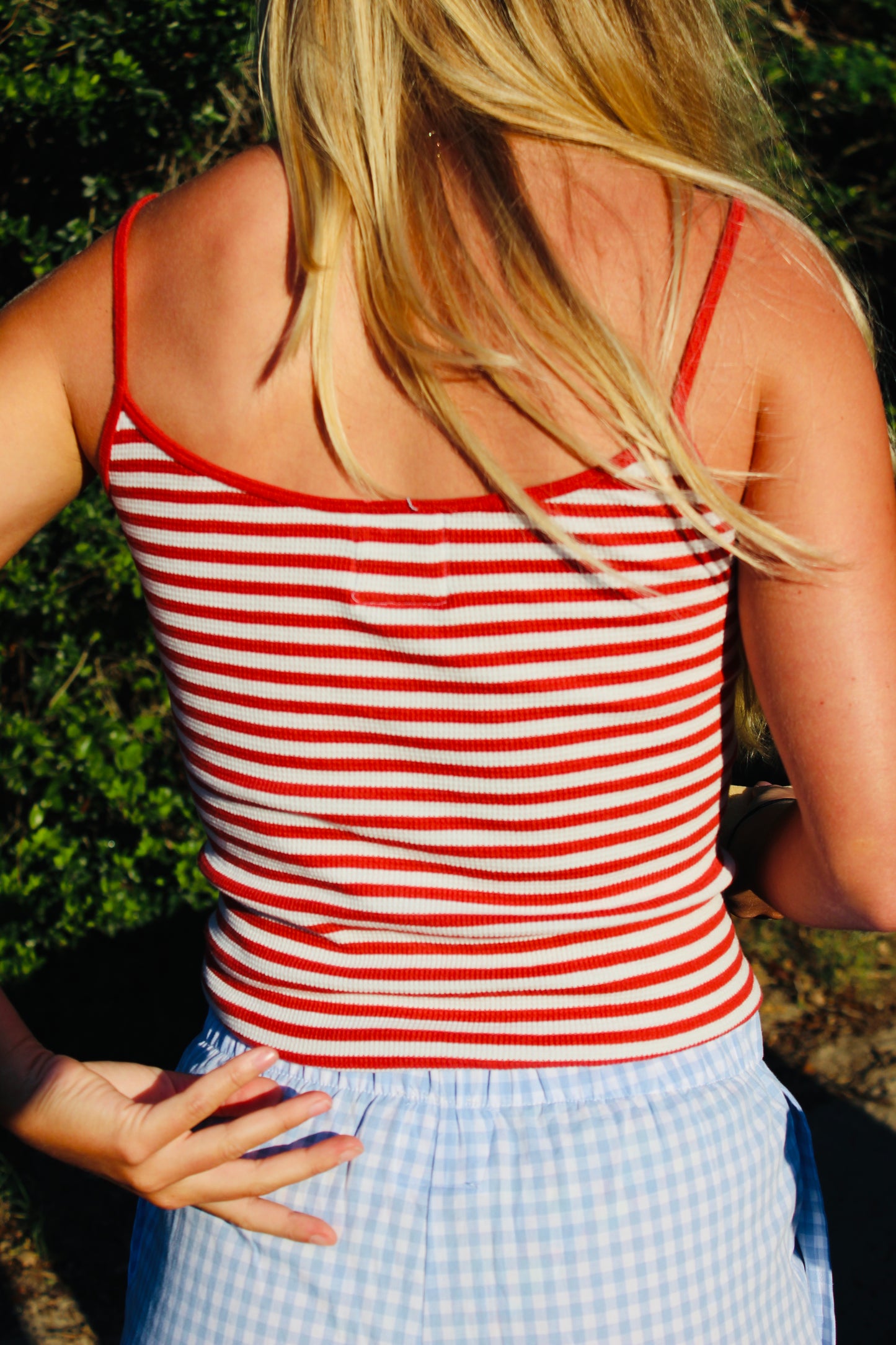 Endsley | Hotdog Striped Tank, XS/S