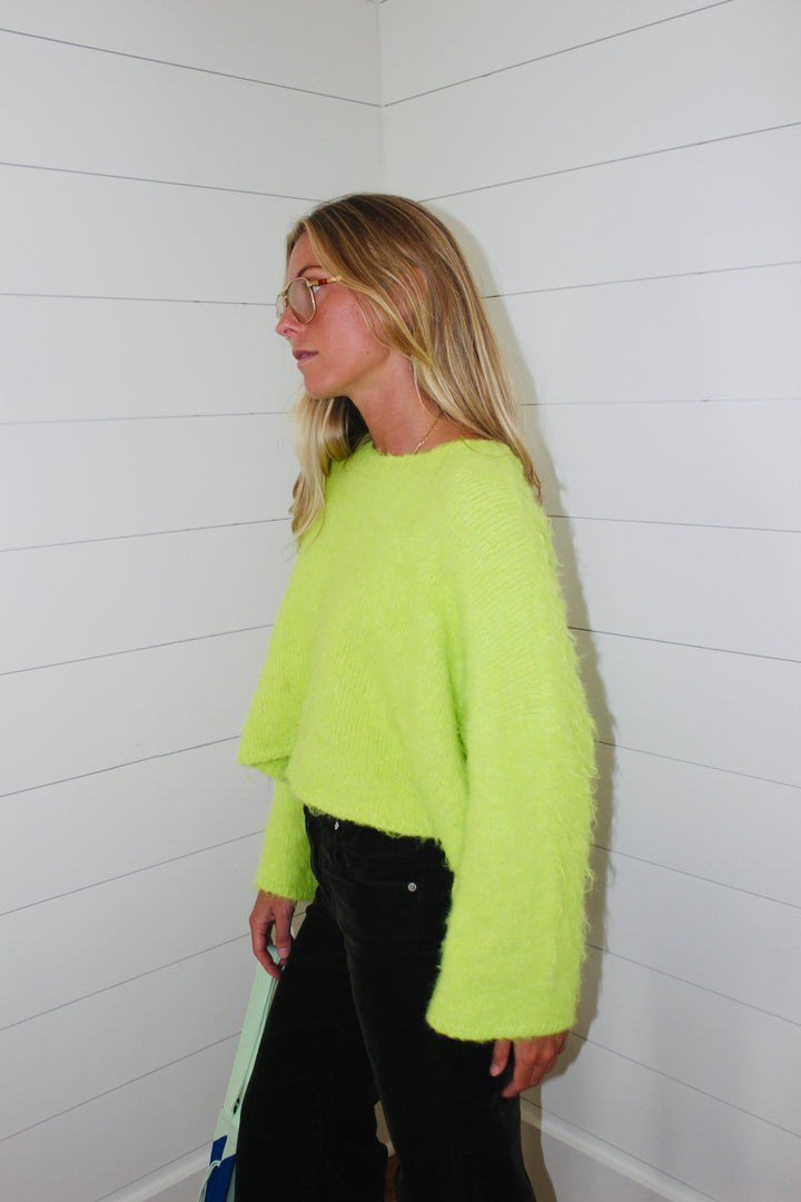 Endsley | Fuzzy Sweater, M