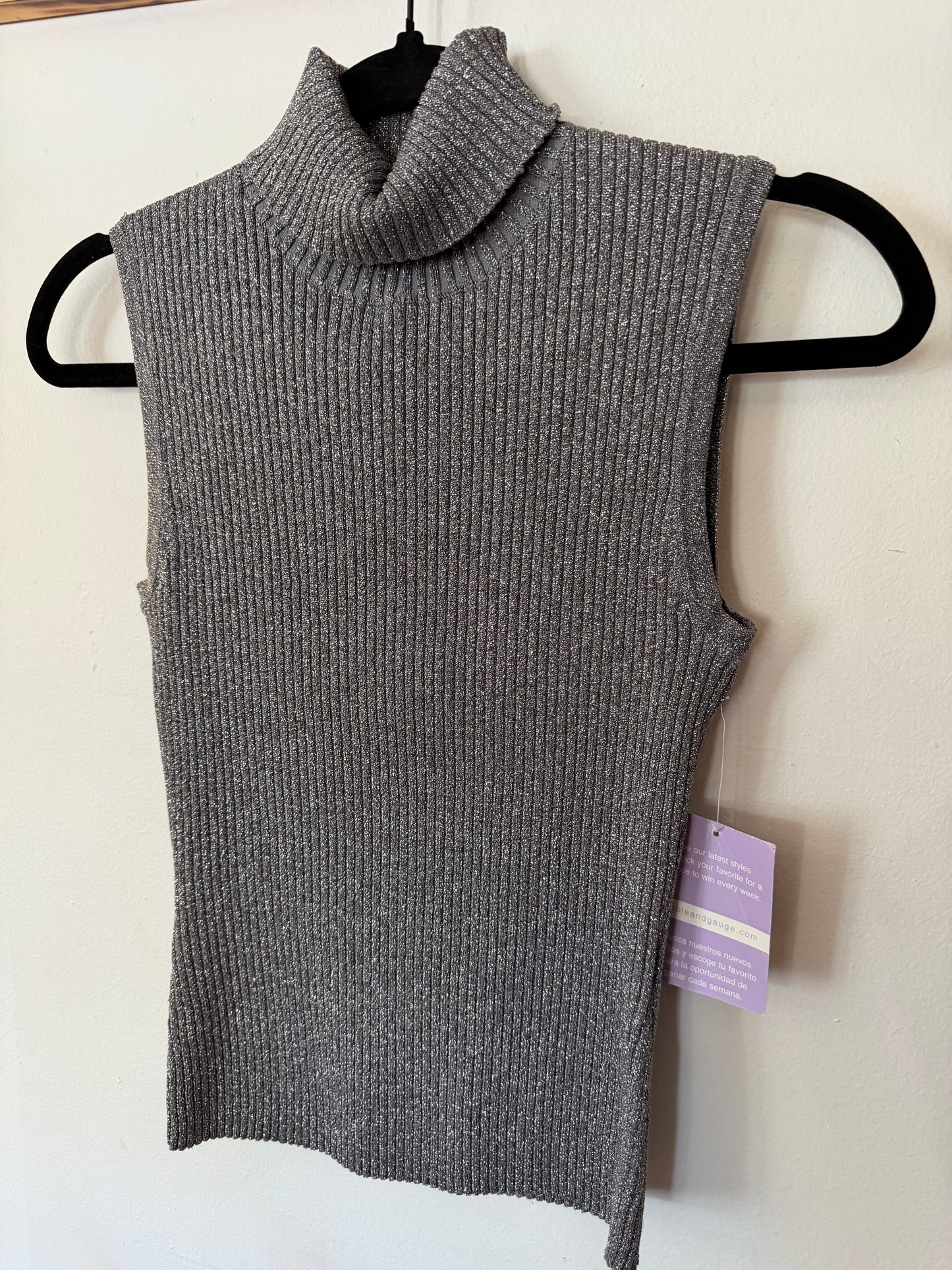Cable and Gauge | Sleeveless Turtleneck, S/P