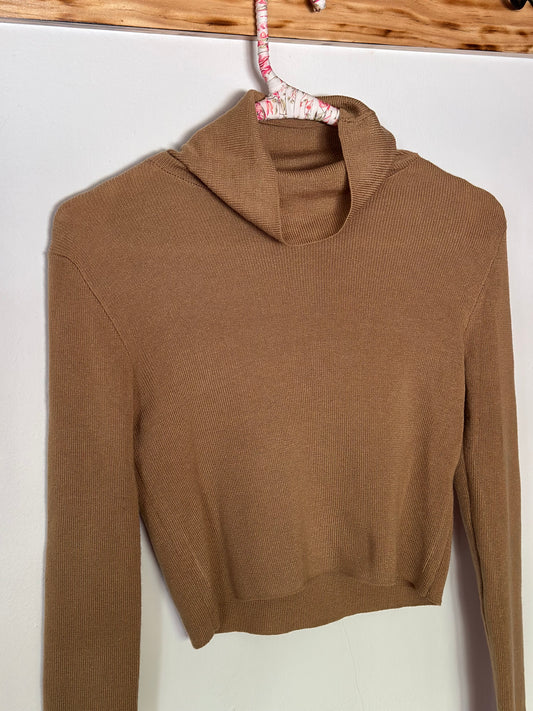 Forever 21 | Lightweight Brown Turtleneck
