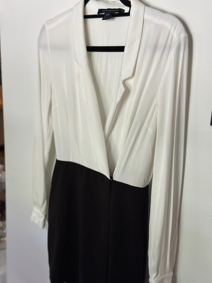 French Connection | Long Sleeve Skort Romper