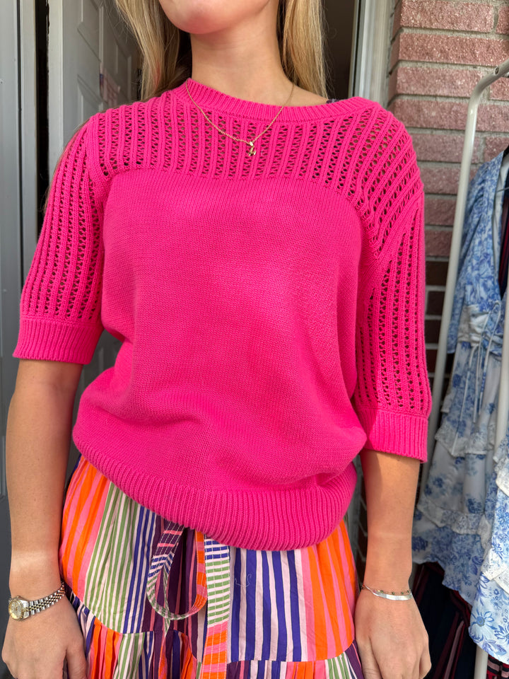 Evereve | Remy Crochet Sweater, L