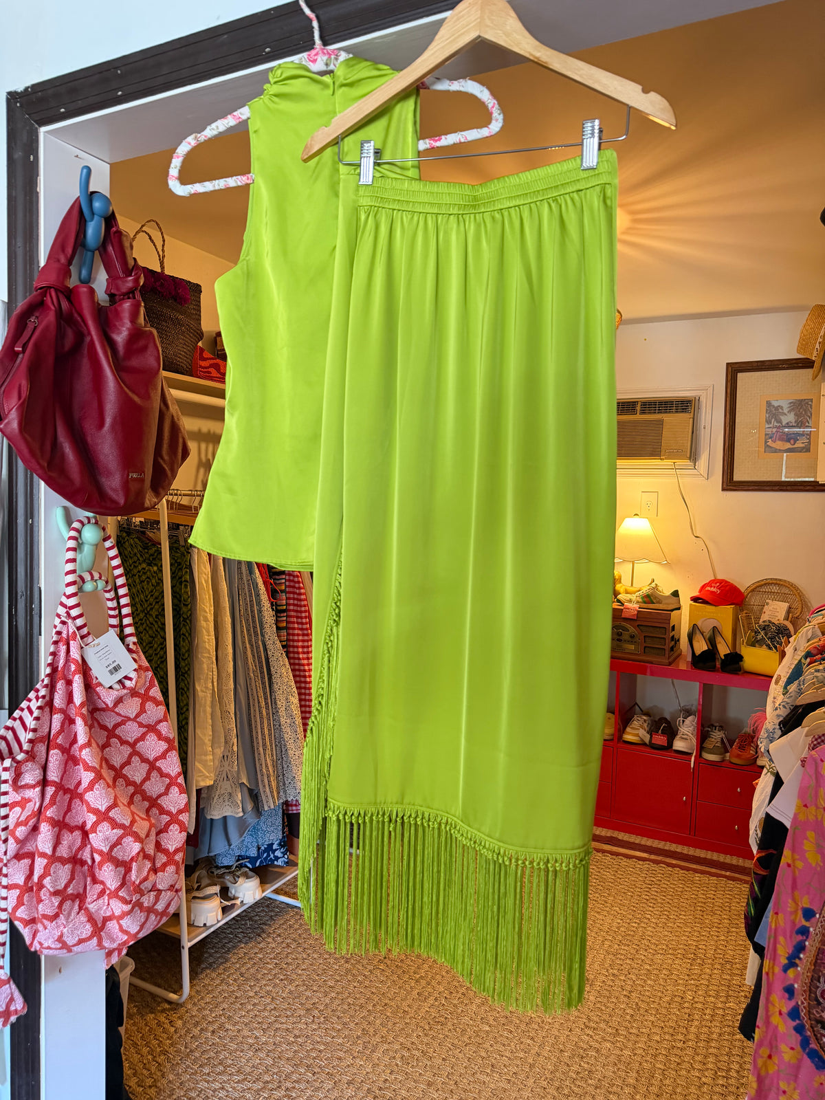 Rachel Zoe | Tassel Skirt Set, XS