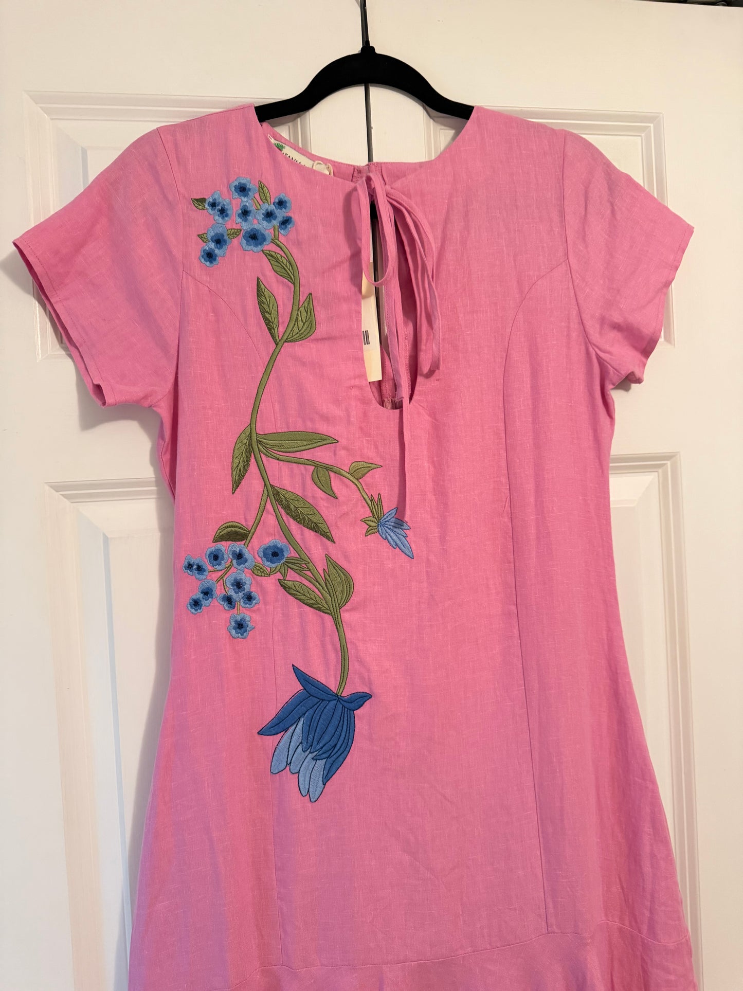 Fanm Mon | Barbara Linen Plum Dress, S