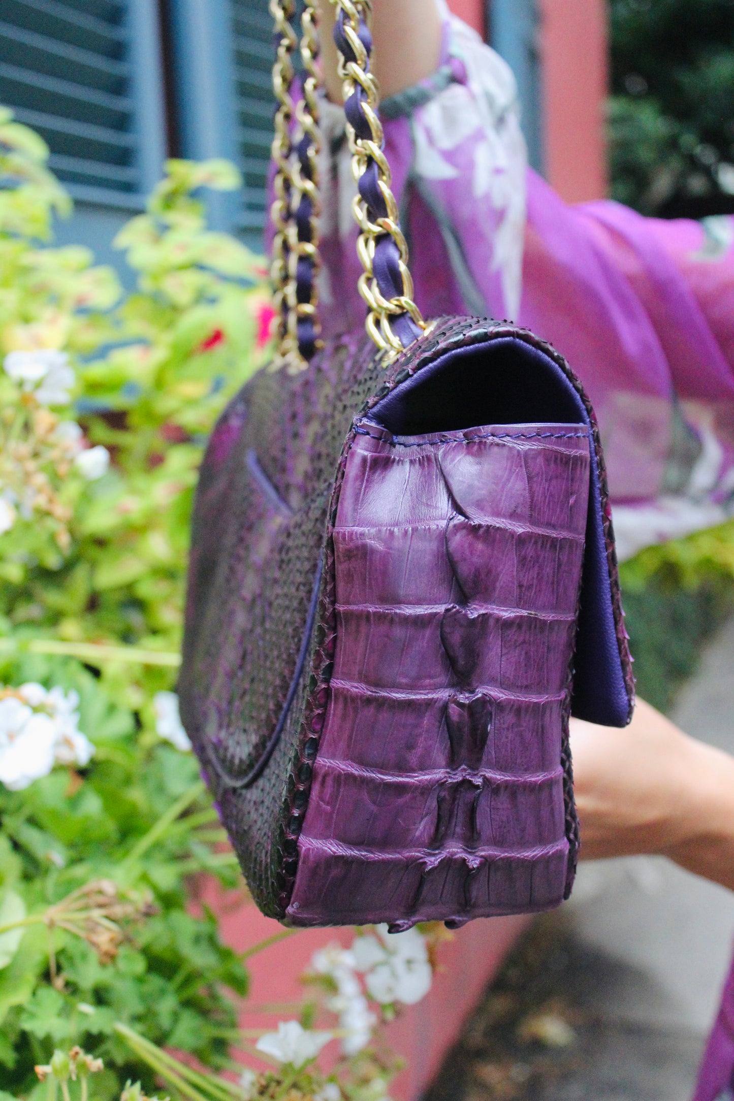 Taxidermy x Leva Bonaparte  | Python JW Bag