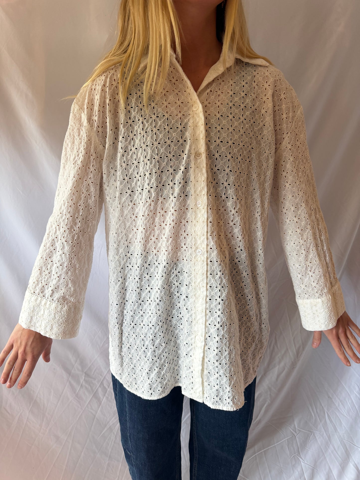 Zara | Long Sleeve Button Up, XS