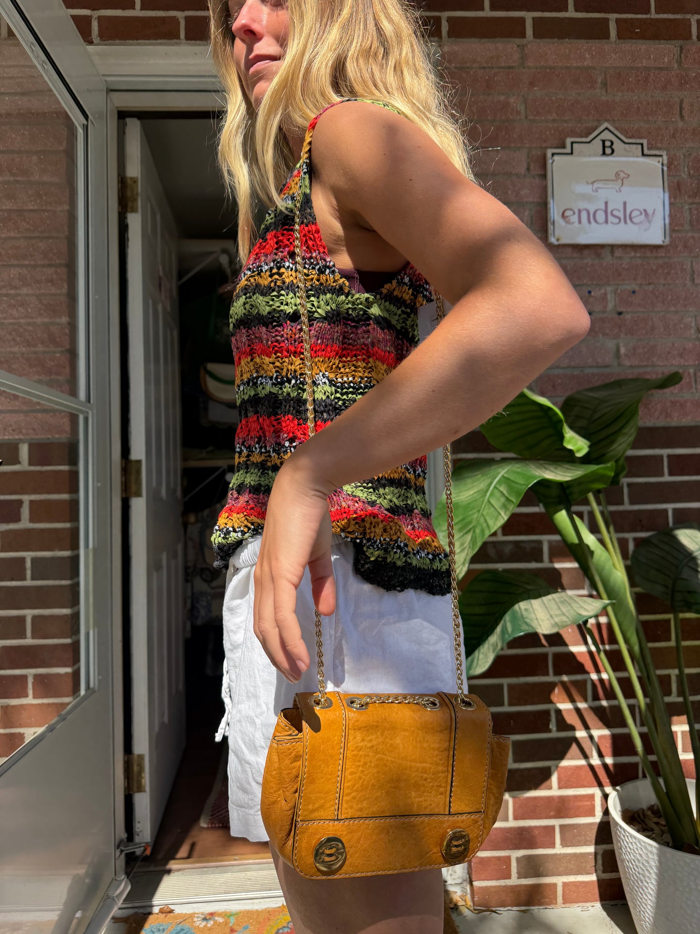 Milly | Leather Crossbody