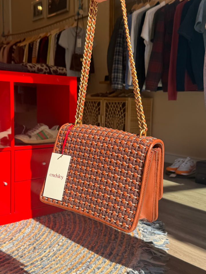 Tory Burch | Woven Shoulder Bag, OS