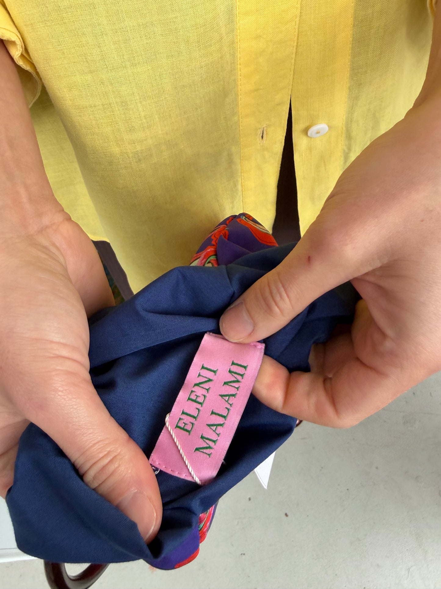 Eleni Malami | Silk Fringe Bag