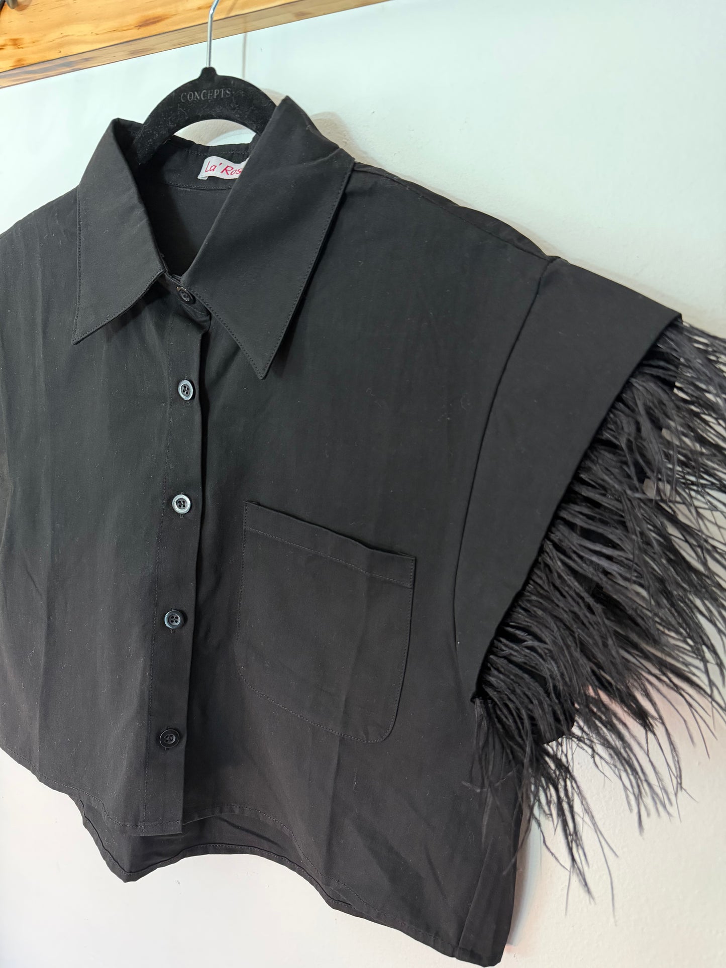 La' Ros | Feather Top, S