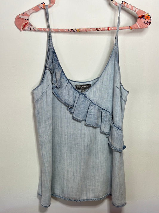 DL1961 | Soft Denim Ruffle Cami