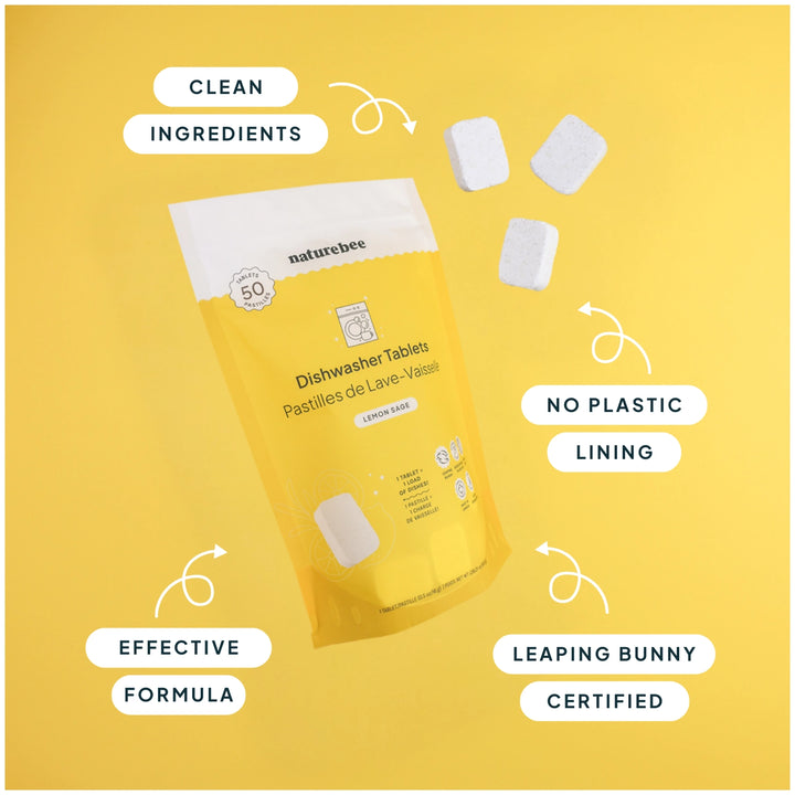 Dishwasher Tablets -  Lemon