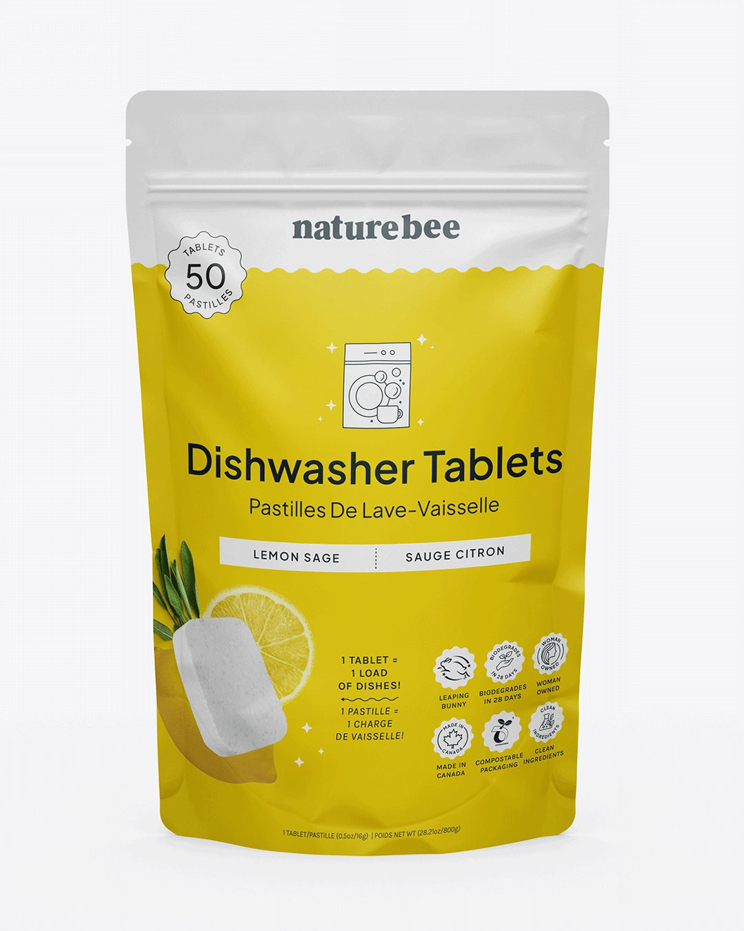 Dishwasher Tablets -  Lemon