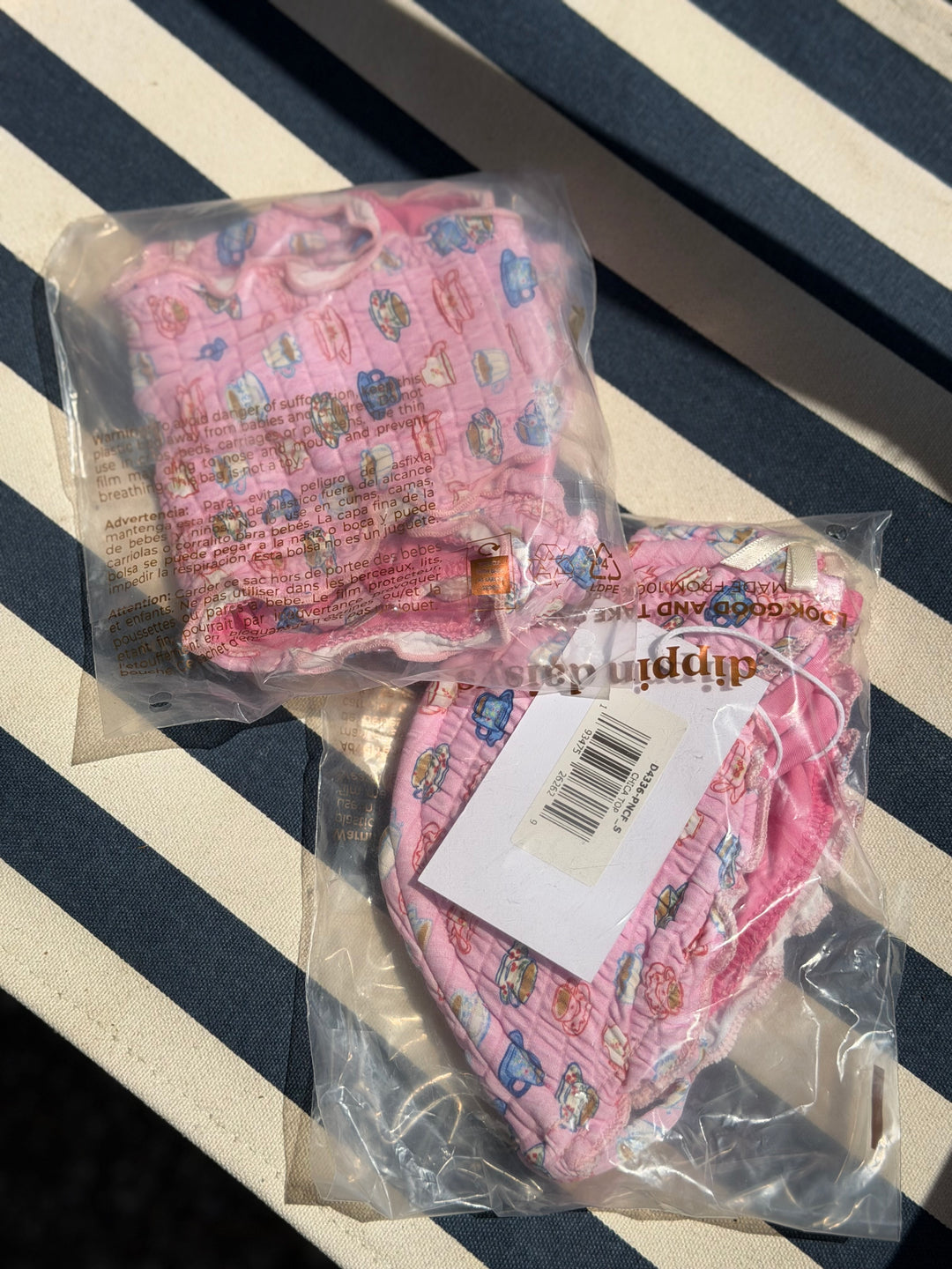 Dippin Daisys | Pink Cafe Lucca Bikini Set, S