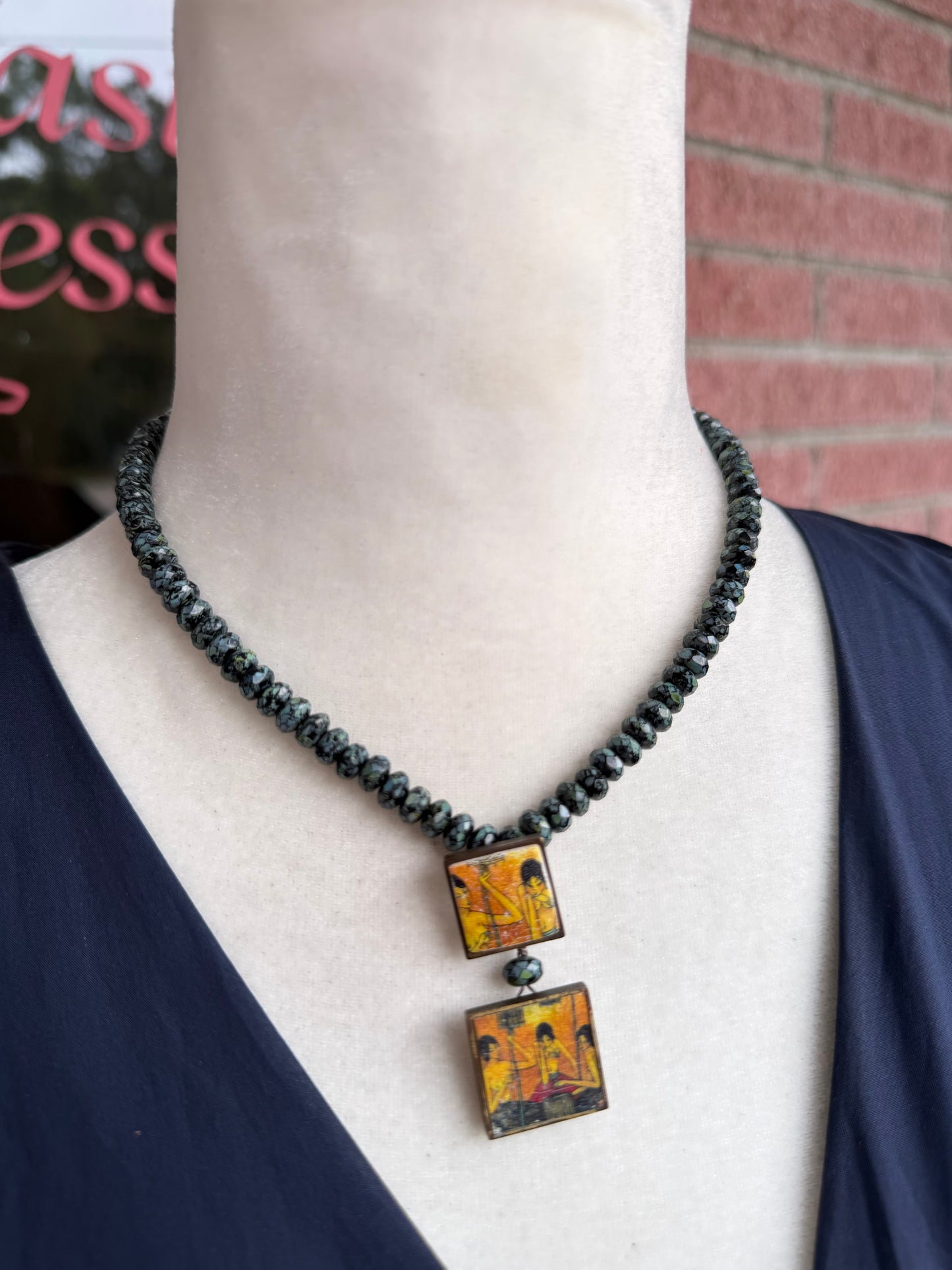 Endsley | Beaded Vintage Necklace