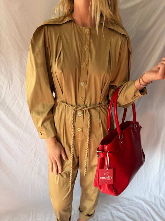 Farm Rio | Raglan Sleeve Jumpsuit, S