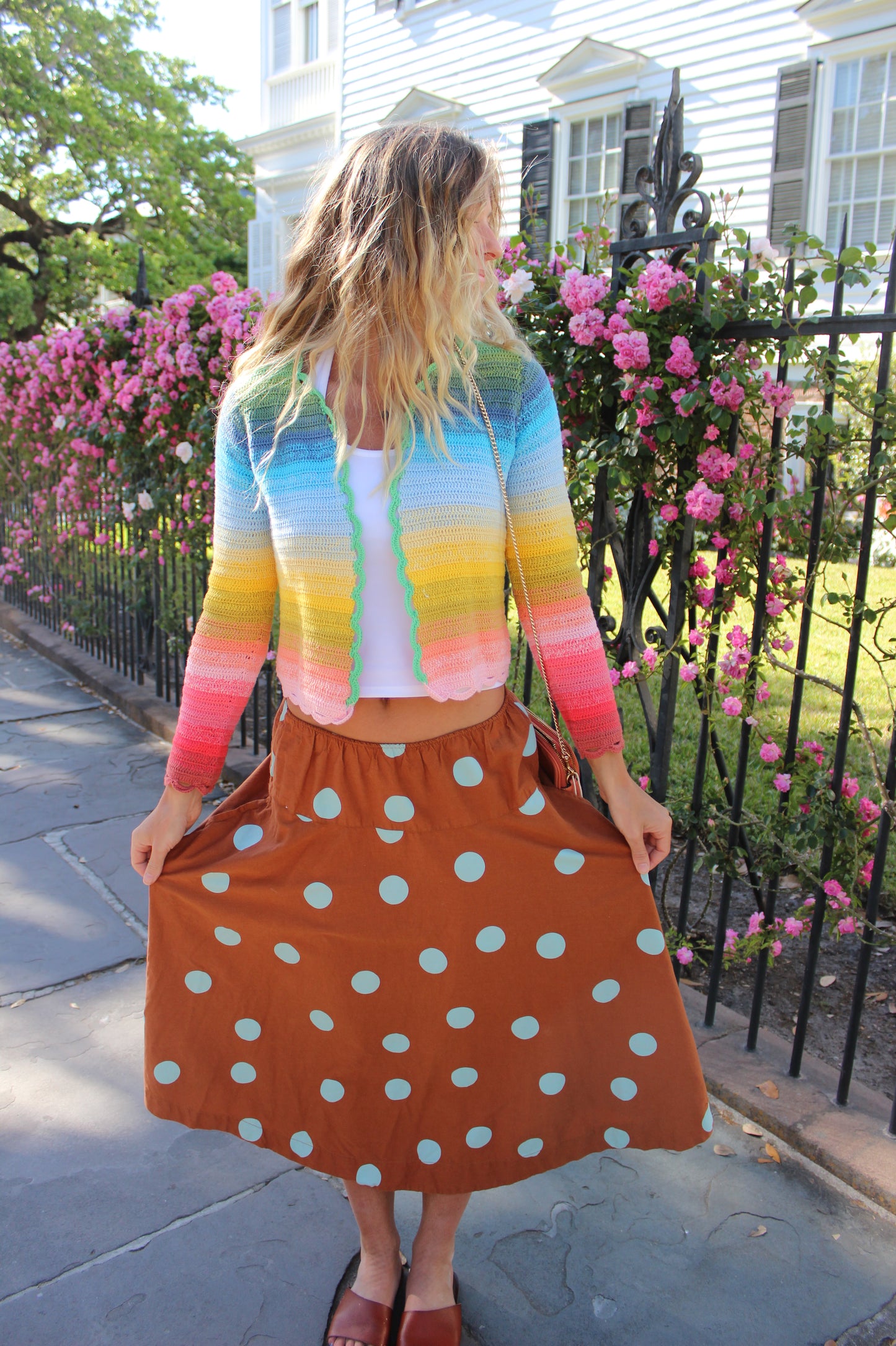 Free People | Polka Dot Skirt, XS