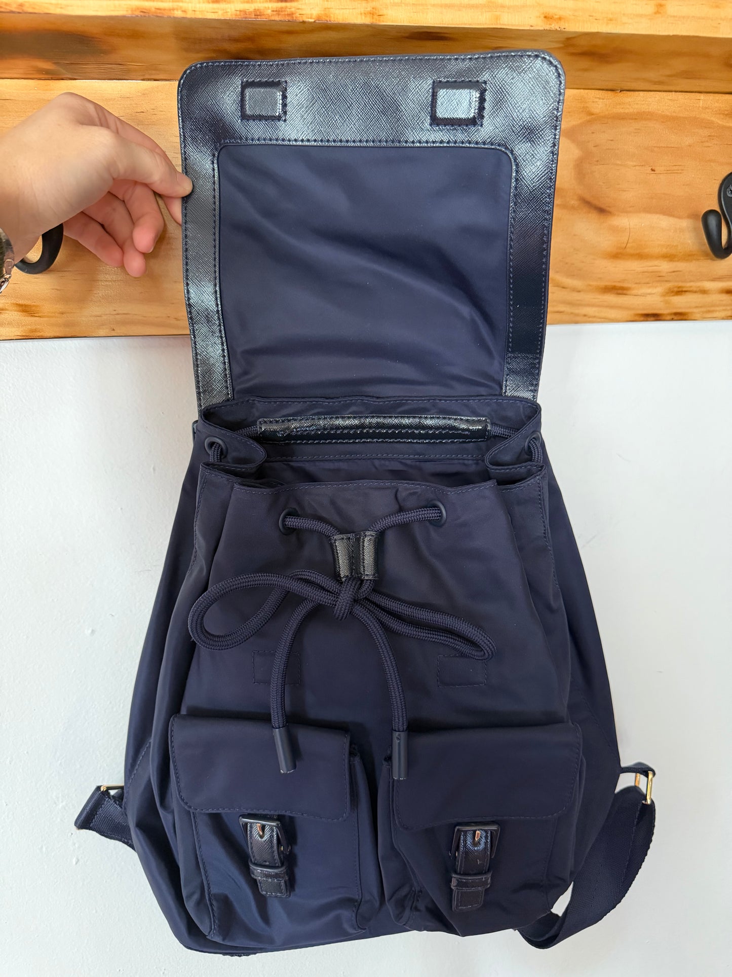 Tory Burch | Virginia Drawstring Flap Backpack