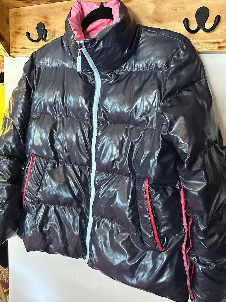 Navy Addison Bay Everyday Puffer Jacket, XS