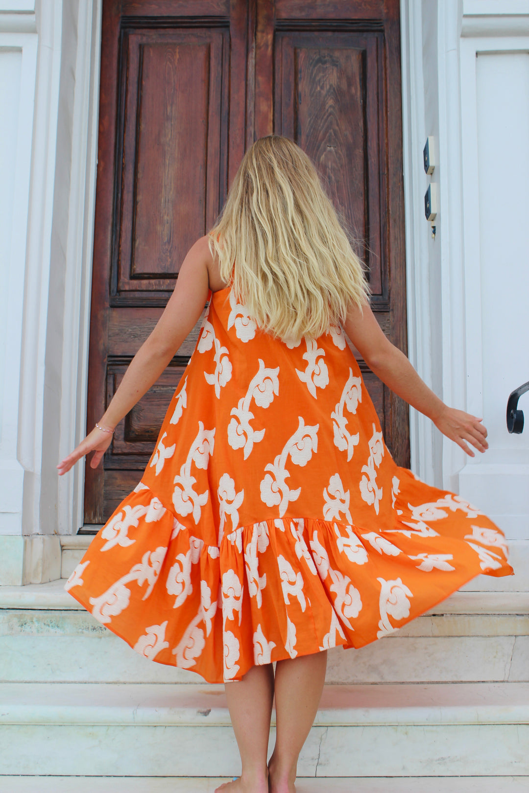 Exquise | Phoebe Flounce Dress, XS/P
