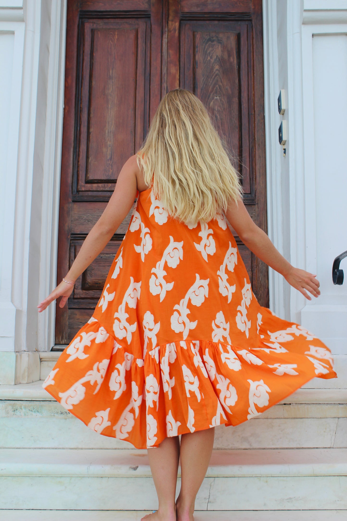 Exquise | Phoebe Flounce Dress, XS/P
