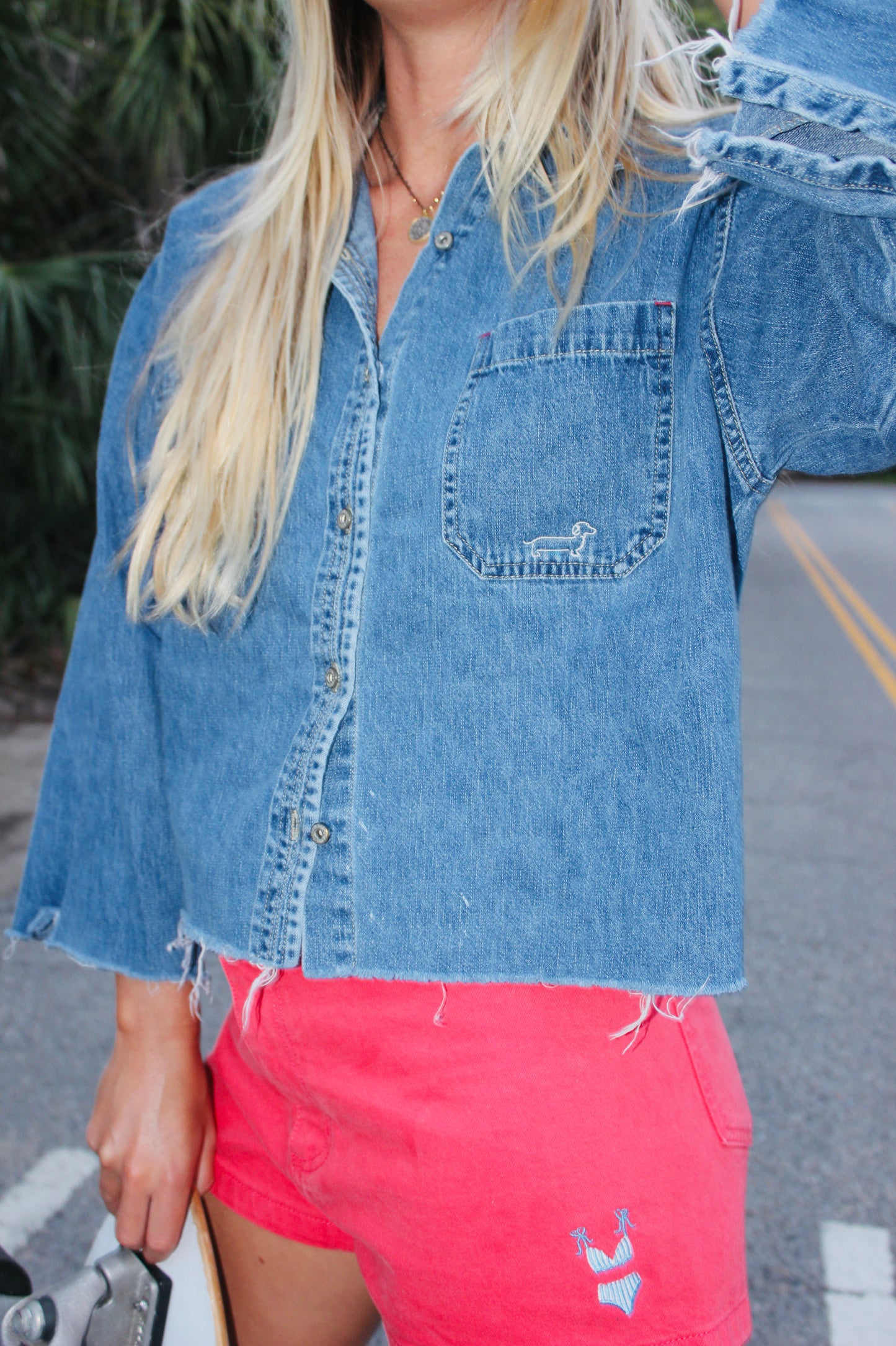Endsley | Vintage Denim Button Down, M